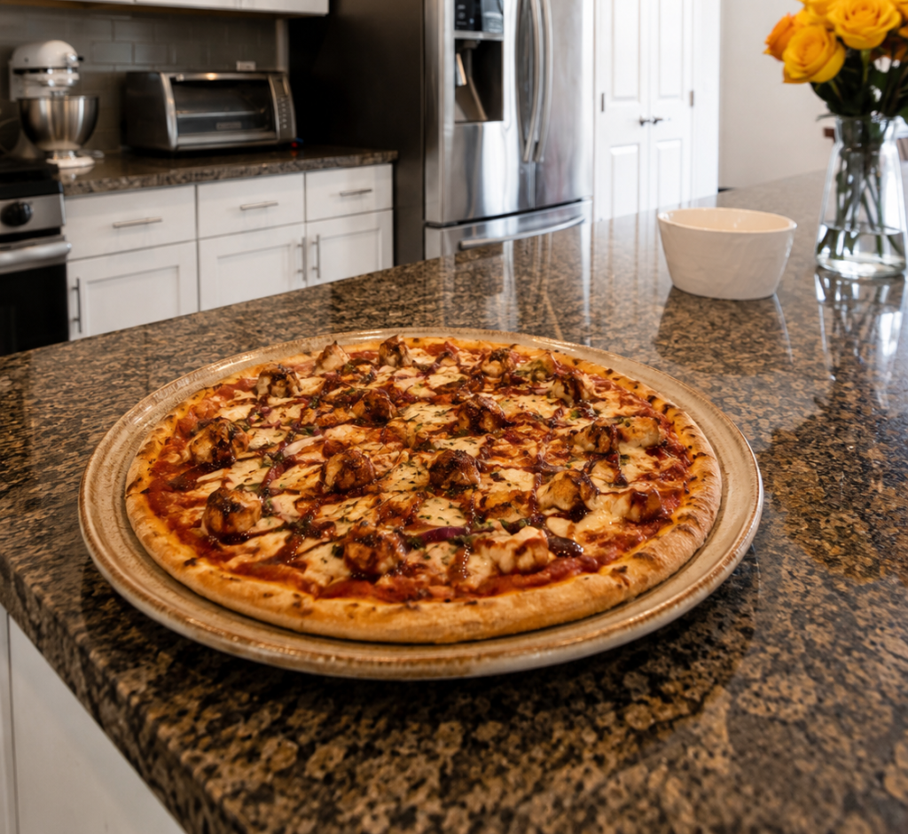 Easy Homemade BBQ Chicken Pizza best homemade bbq chicken pizza recipe