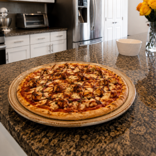 Easy Homemade BBQ Chicken Pizza best homemade bbq chicken pizza recipe